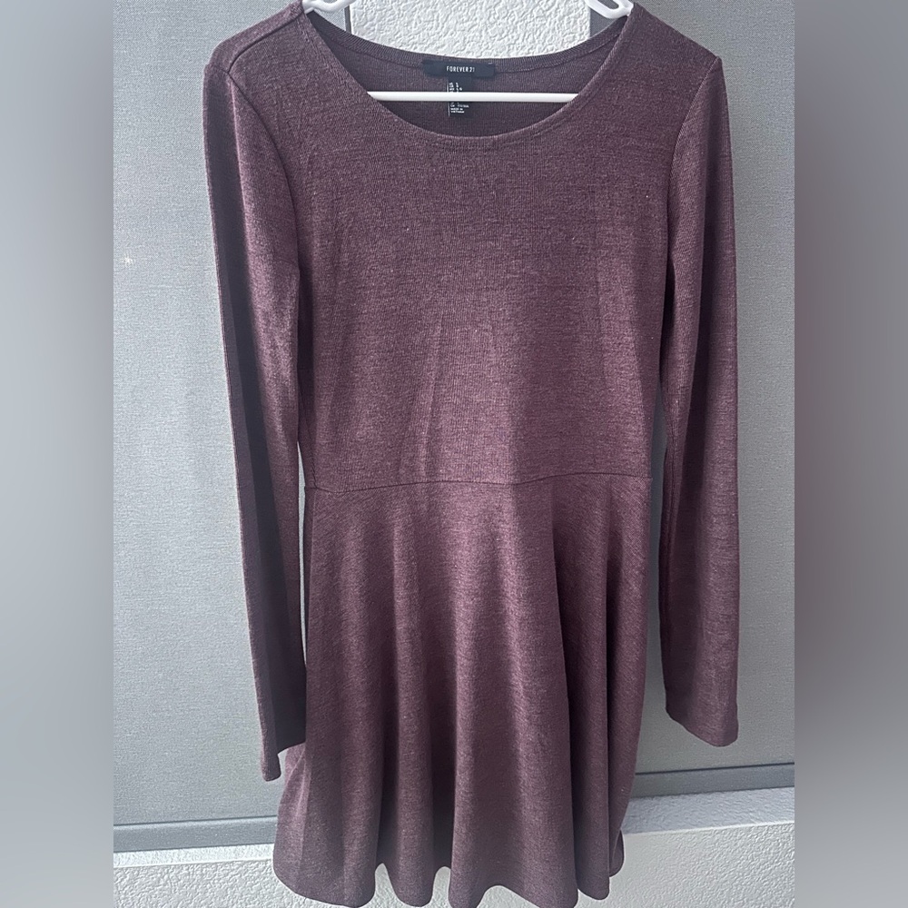 Forever 21 Burgundy Dress